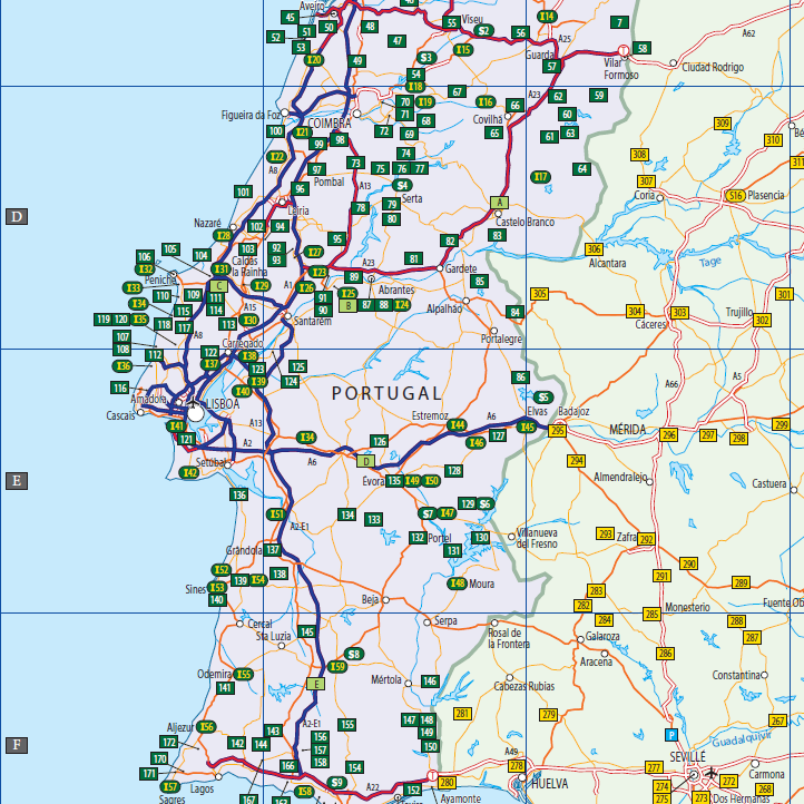 Mapa National España - Portugal (Mapas National Michelin) - AA.VV:  9782067218932 - AbeBooks