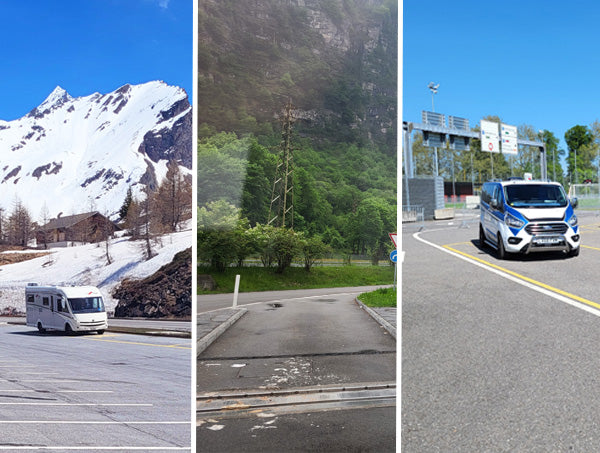 Three useful motorhome stopovers in Switzerland