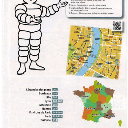 2025 Laminated France Road Atlas overview city map zoom pages ISBN9782067265035