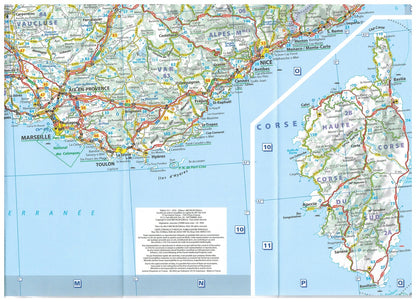 2025 Michelin France Sheet Map 721