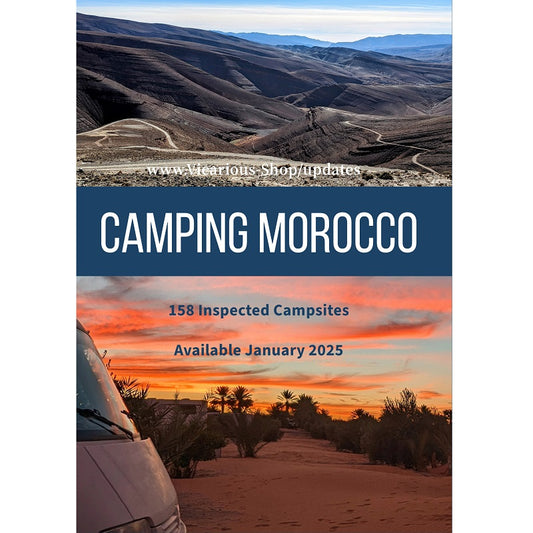 Camping Morocco Moroccan campsites, motorhomes, campervans, 4x4, and tents