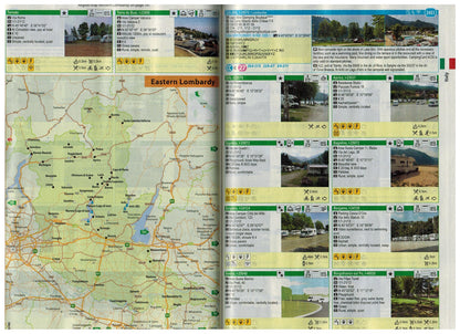 Aires edition CampingCard and motorhome pitches ACSI 2025 Italy pages