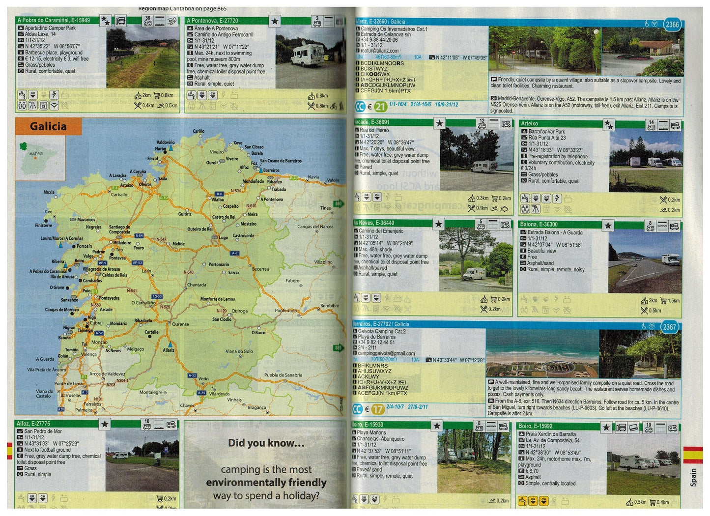 Motorhome Stopover books with an ACSI CampingCard 2025 1st English edition