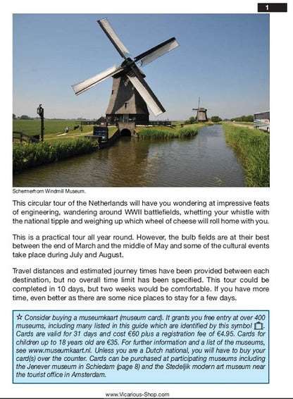 Road Trip Europe: Go Dutch IBSN:9781910664070 Vicarious Media Travelguide, Tour, Driving Tour