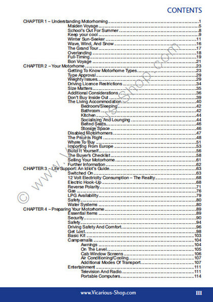 Go Motorhoming and Campervanning IBSN:9781910664025 Vicarious Media Books, Motorhome Reference Book